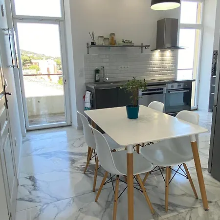 Casa Sanna, T2 Waterfront Miomo, Cap Corse Apartment Santa-Maria-di-Lota