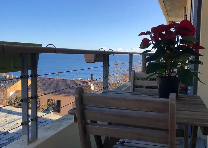 Casa Sanna, T2 Waterfront Miomo, Cap Corse Apartment Santa-Maria-di-Lota